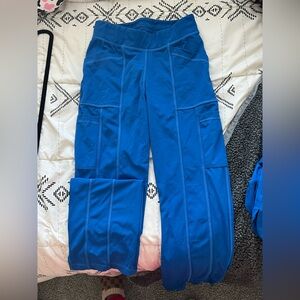 Urbane Vibrant Blue Scrub Pants